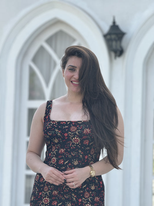 one piece casual black