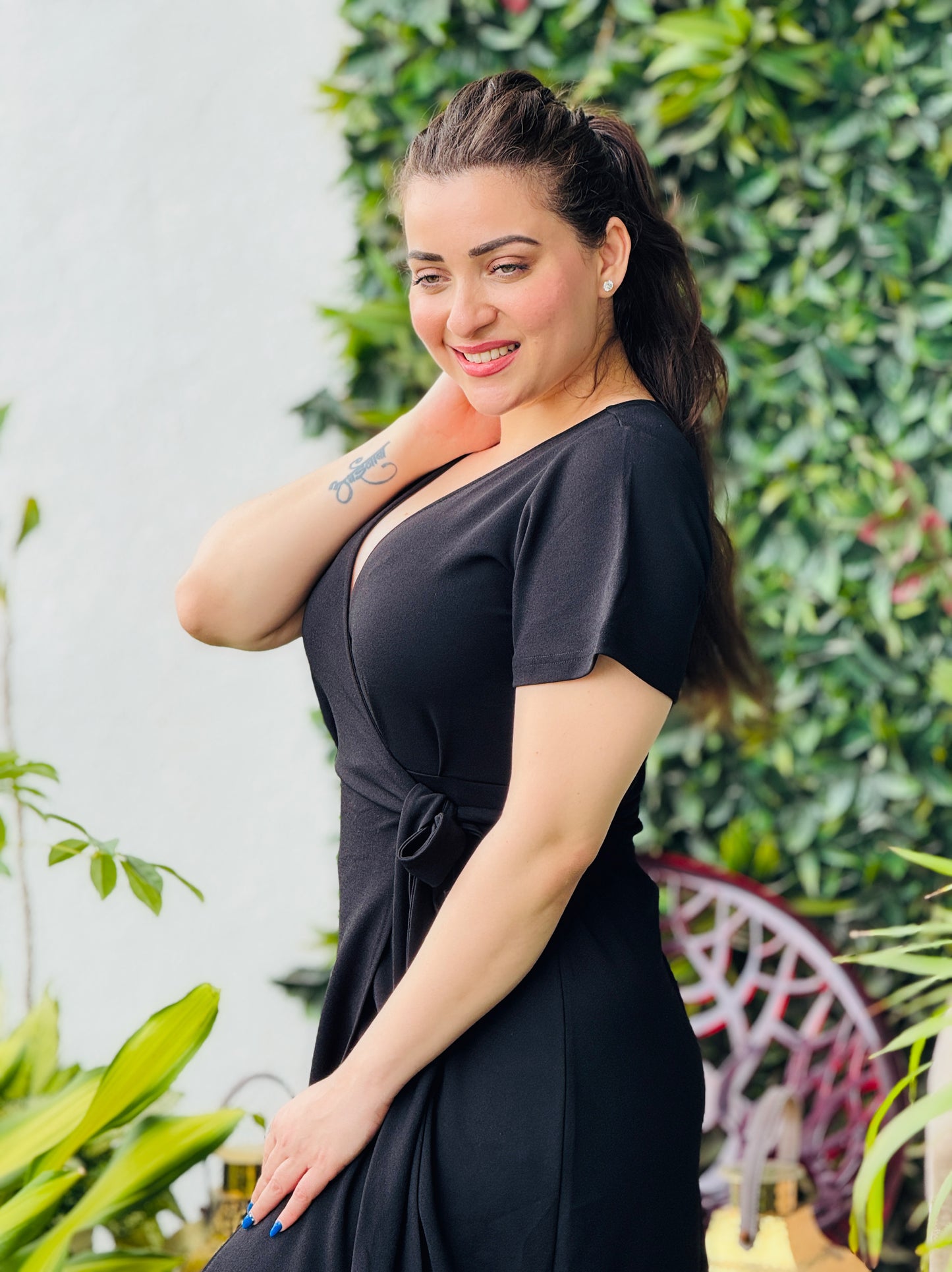 Wrap dress