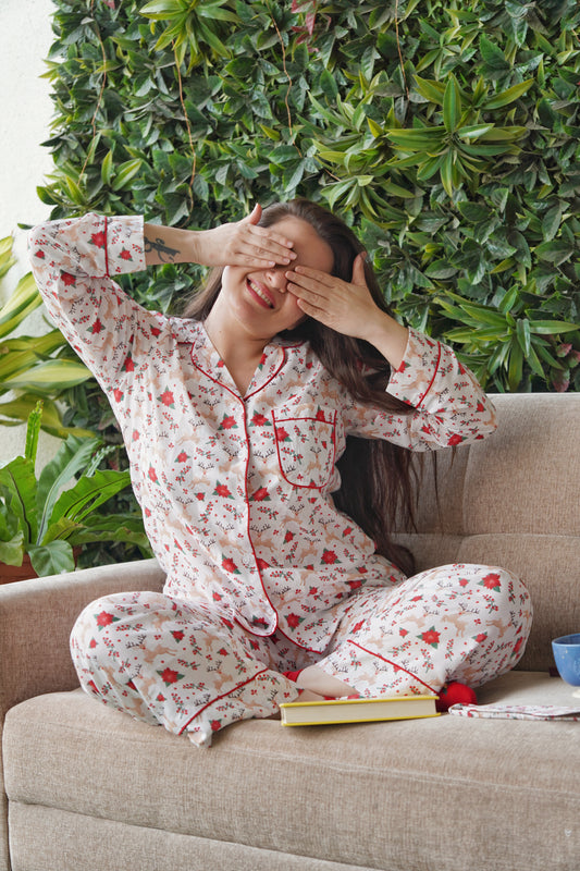 Saacha Red Santa Loungewear