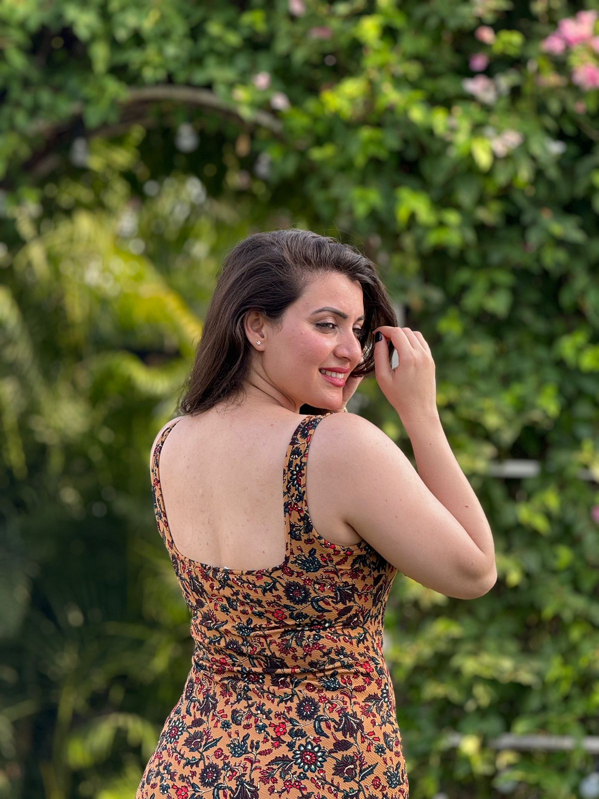 one piece casual dress yellow