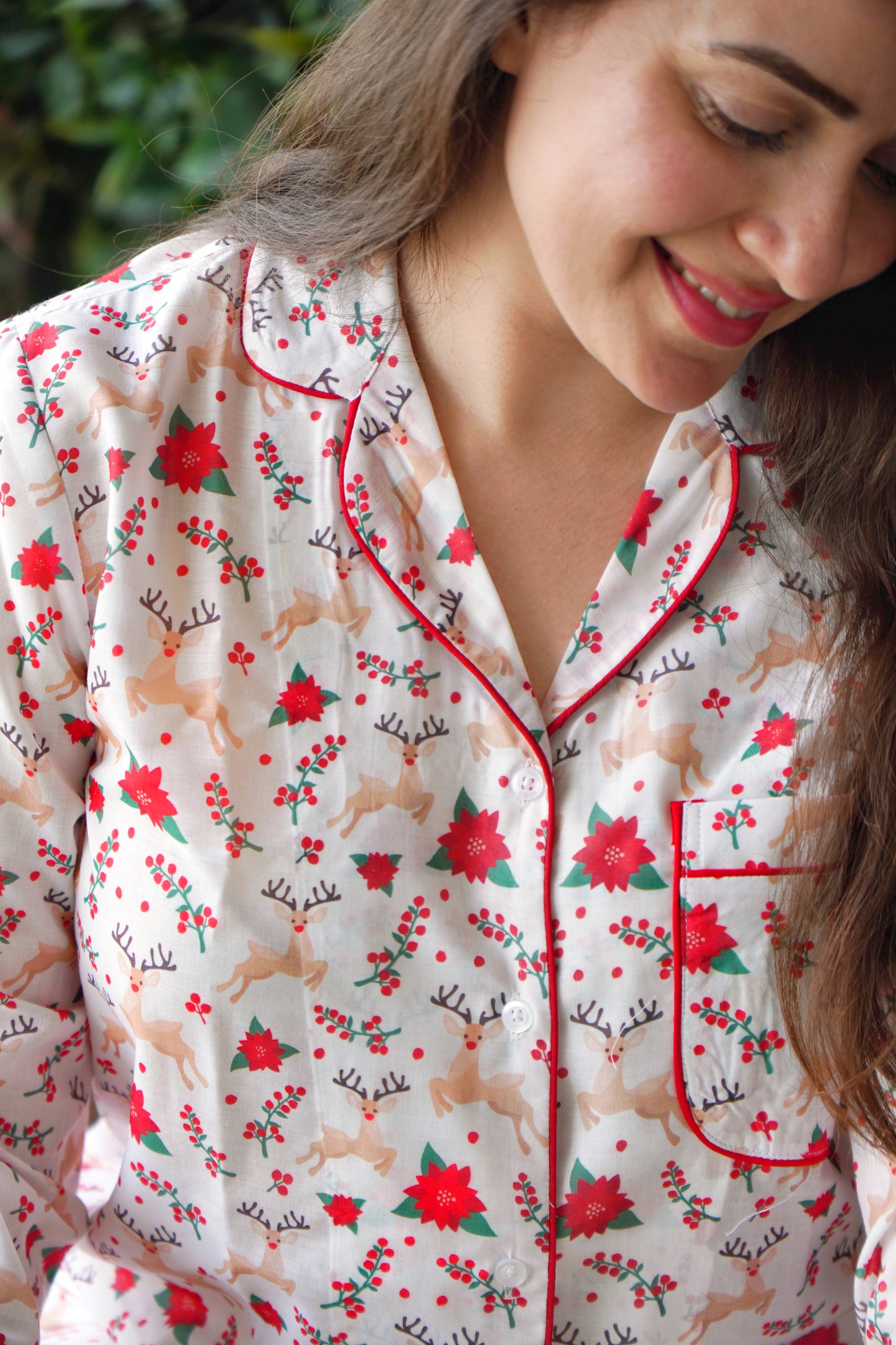 Saacha Red Santa Loungewear