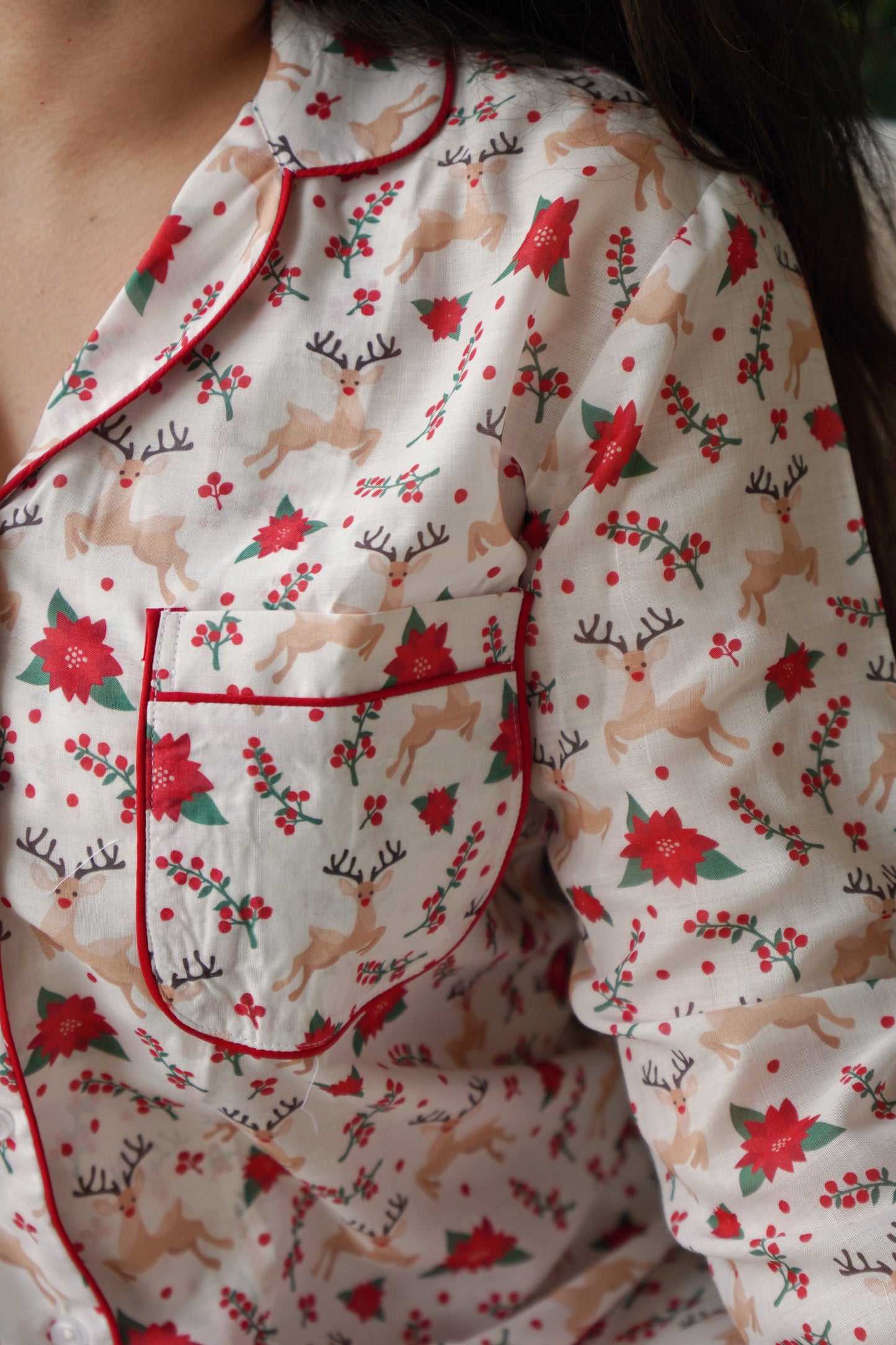 Saacha Red Santa Loungewear