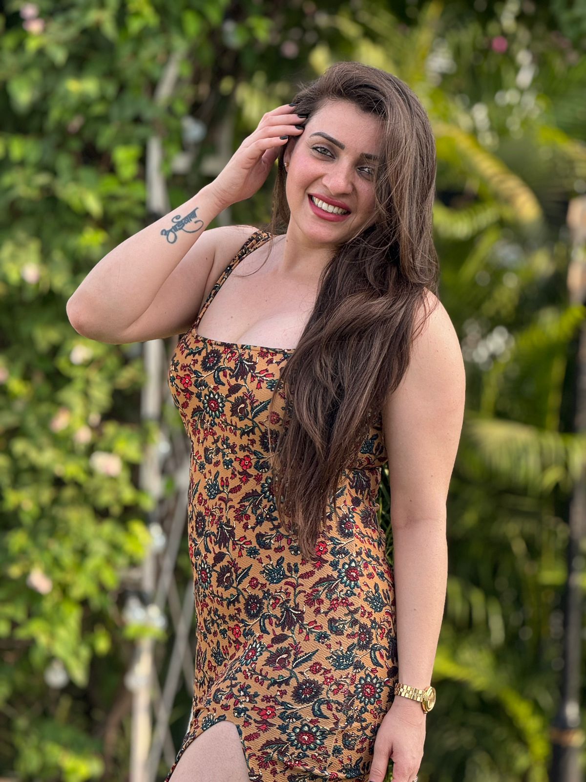 one piece casual dress yellow